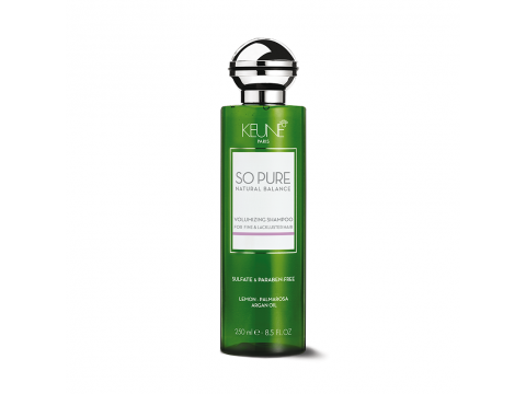 KEUNE SO PURE Plaukų Apimtį Didinantis Šampūnas VOLUMIZING, 250 ml KEUNE SO PURE Plaukų Apimtį Didinantis Šampūnas VOLUMIZING, 250 ml